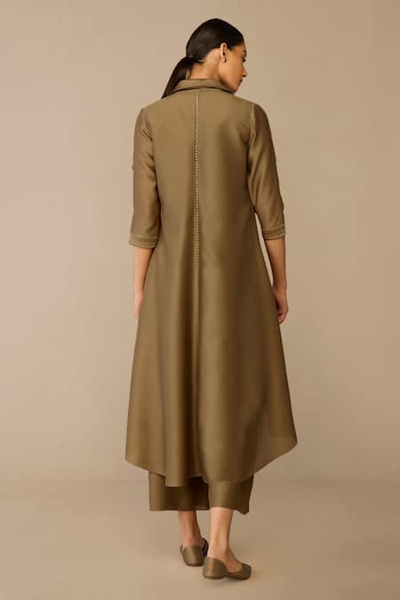 Ampm Kasra Jacket Kurta Set 