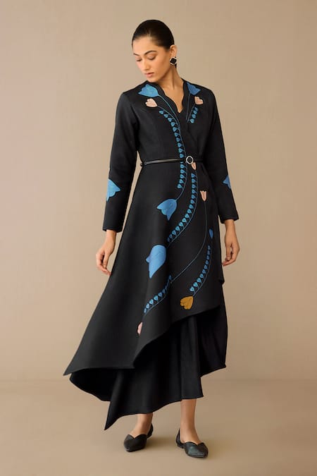 Ampm Eraya Draped Skirt Set 