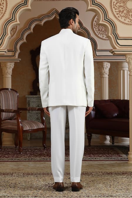 Kudrat Couture Chand Saaz Bandhgala Set 