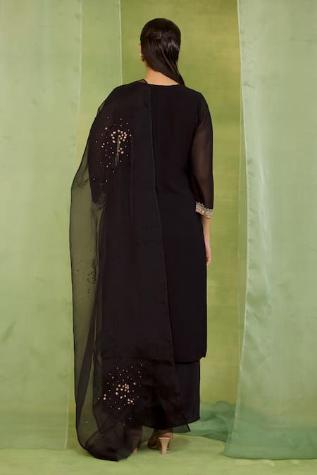 Radha Sharma Hand Embellished Kurta Set 