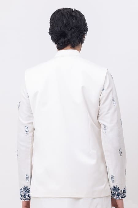 Kaka Calcutta Macaw Nehru Jacket 