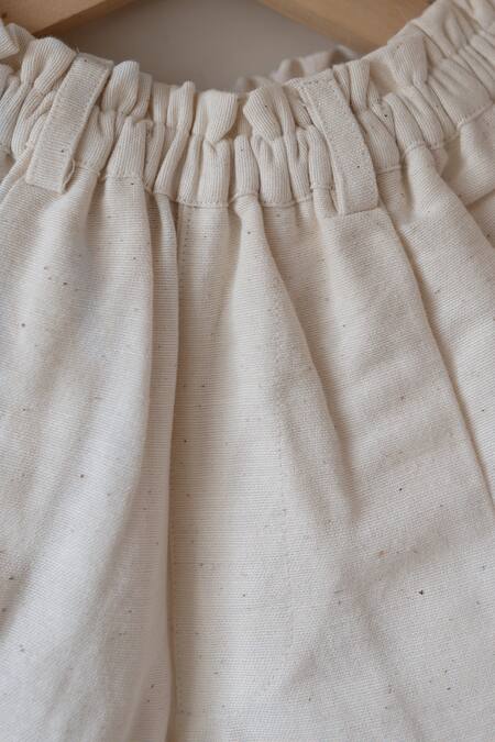 Buy_Love The World Today_Navy Cotton Lata Monstera Print Shirt And Baggy Pant Set