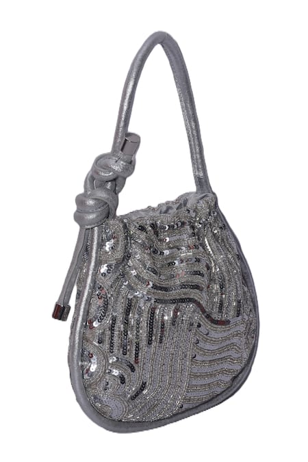 Jasbir Gill Sequin Embellished Potli 