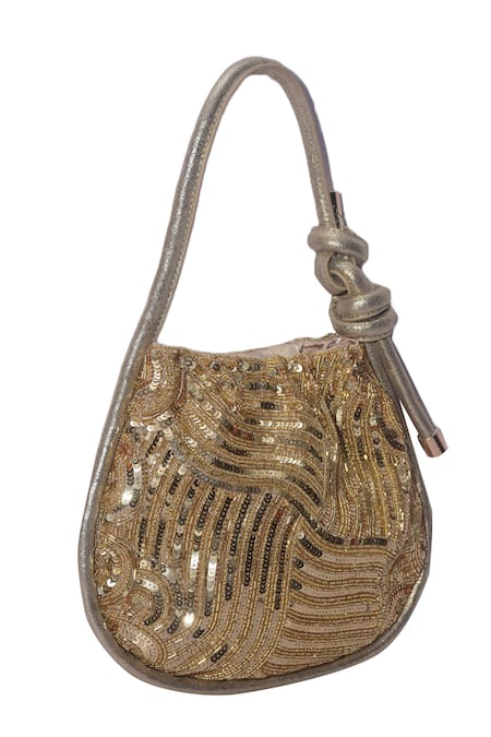 Jasbir Gill Sequin Embellished Potli 