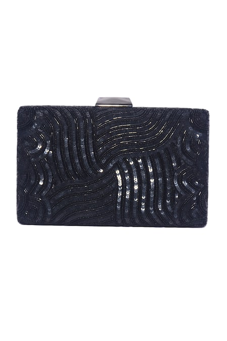 Jasbir Gill Sequinned Box Clutch 