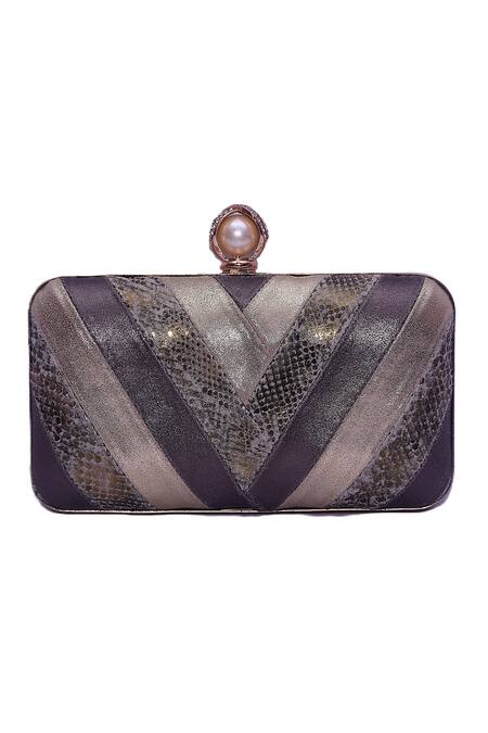 Jasbir Gill Chevron Clutch 