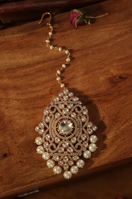 Paisley Pop Polki Maangtikka 