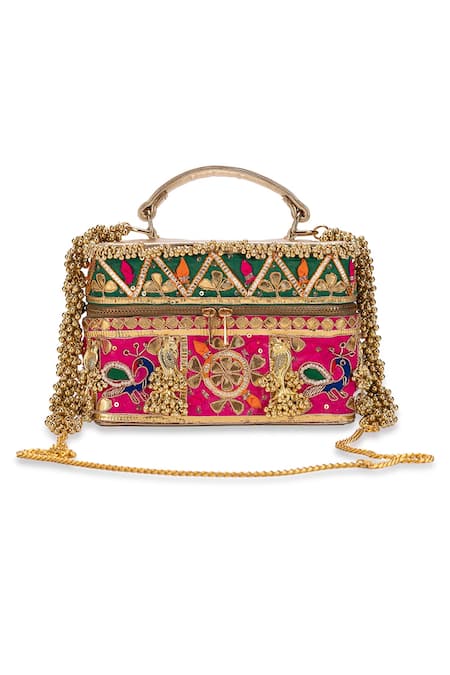 5elements Aira Embroidered Clutch