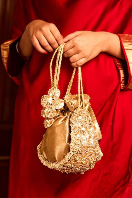 5elements Vedika Embroidered Potli