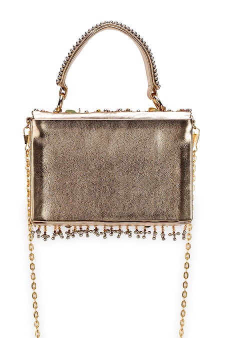 5elements Aadvika Embroidered Clutch