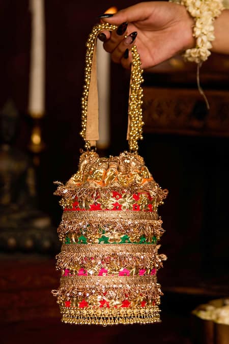 5elements Aaira Embroidered Potli