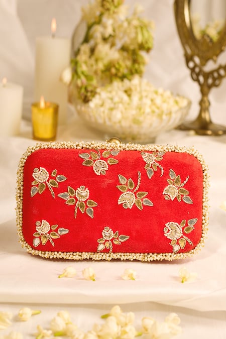 5elements Tavishi Embroidered Clutch 