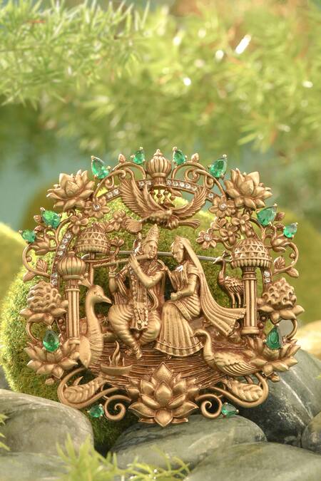 Cosa Nostraa_Gold Divine Reverie Gift Set _Online_at_Aza_Fashions