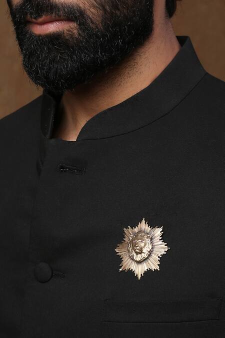 Shop_Cosa Nostraa_Gold Solar Roar Gift Set _Online_at_Aza_Fashions