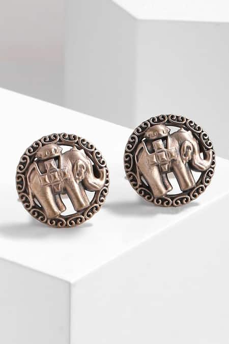 Buy_Cosa Nostraa_Gold Elephant Citadel Gift Set _Online_at_Aza_Fashions