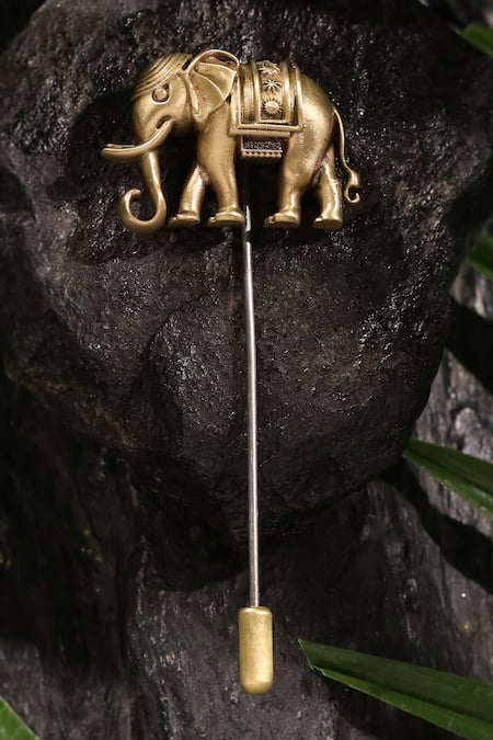 Shop_Cosa Nostraa_Gold Elephant Citadel Gift Set _Online_at_Aza_Fashions
