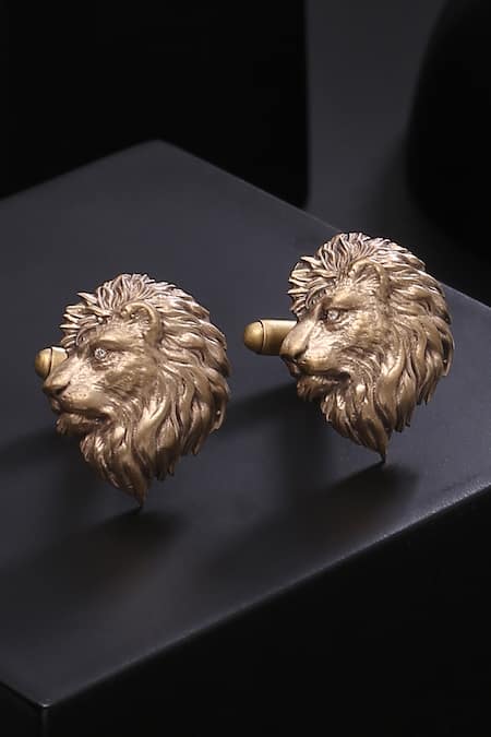 Cosa Nostraa_Gold Roar Of The Ancients Gift Set _Online_at_Aza_Fashions