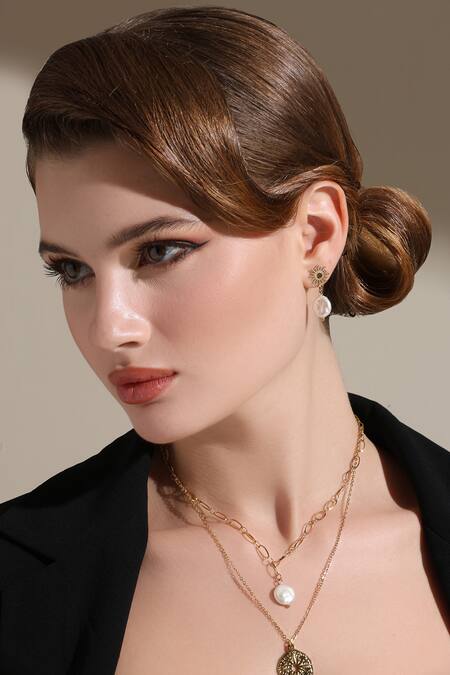 Shop_Dusala_Gold Plated Charm Necklace 