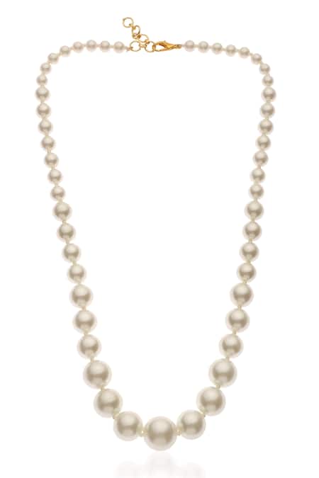 Dusala Graduated Natural Pearl Necklace