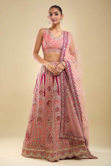 Samyukta Singhania Embroidered Lehenga Set