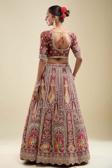 Samyukta Singhania Embroidered Lehenga Set 