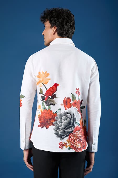 Rohit Bal Ivory Poplin Shirt 