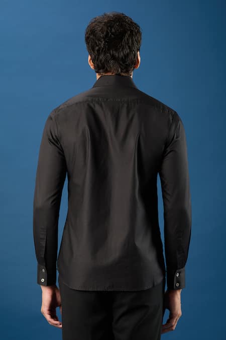 Rohit Bal Embroidered Poplin Shirt 