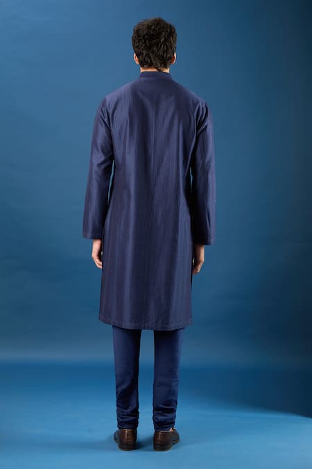 Rohit Bal Chanderi Embroidered Kurta Set 