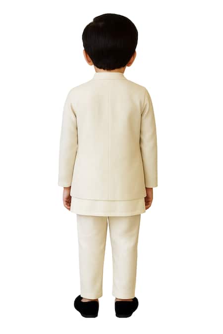 PAARSH Ivraan Embroidered Nehru Jacket Set 