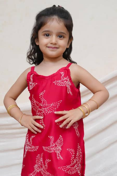 P & S CO Embroidered Kurta Set 