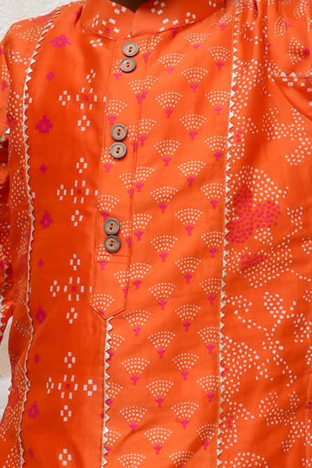 P & S CO Printed Kurta Set 