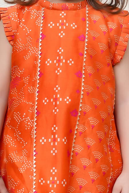 P & S CO Printed Kurta Set 