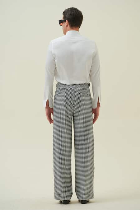 Amrit Dawani Angel White Embroidered Shirt 