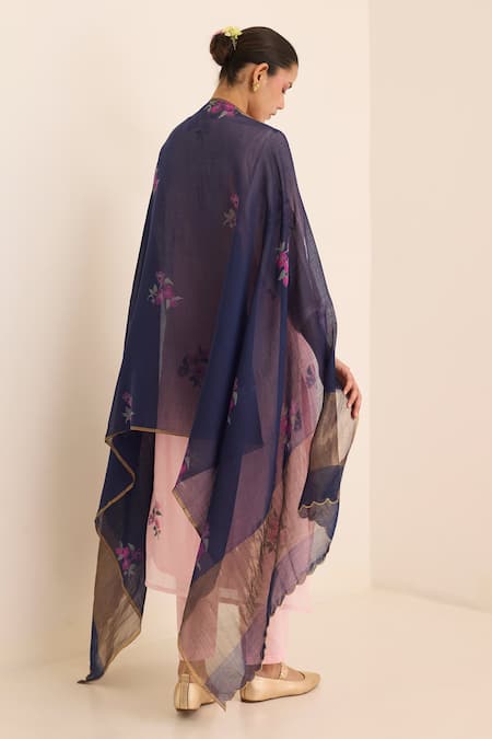 Juanita By Shubhda Rene Floral Pattern Kurta Set 