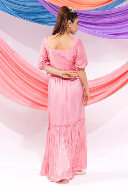 Leela By A Dori Work Top With Skirt 