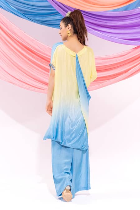 Leela By A Ombre Kurta With Pant 