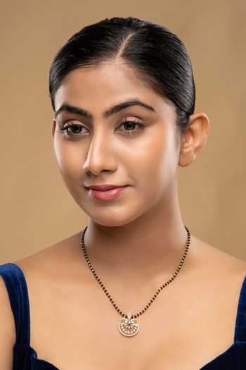 Buy Sica Jewellery Black 925 Silver Ashmantak Mangalsutra at Aza Fashions Buy_Sica Jewellery_Black 925 Silver Ashmantak Mangalsutra _at_Aza_Fashions