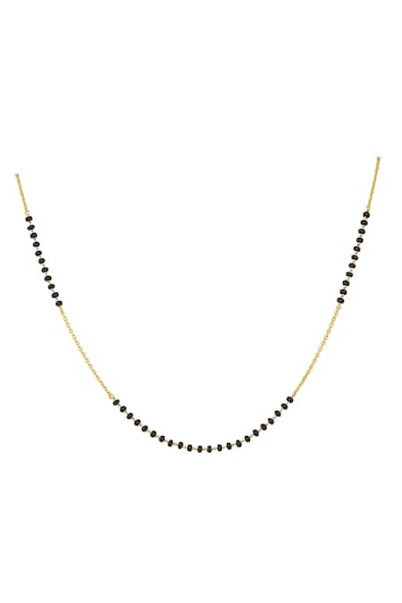Shop Sica Jewellery Black 925 Silver Talees Mangalsutra at Aza Fashions Shop_Sica Jewellery_Black 925 Silver Talees Mangalsutra _at_Aza_Fashions