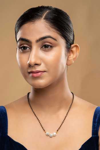 Buy Sica Jewellery Black 925 Silver Candana Mangalsutra at Aza Fashions Buy_Sica Jewellery_Black 925 Silver Candana Mangalsutra _at_Aza_Fashions
