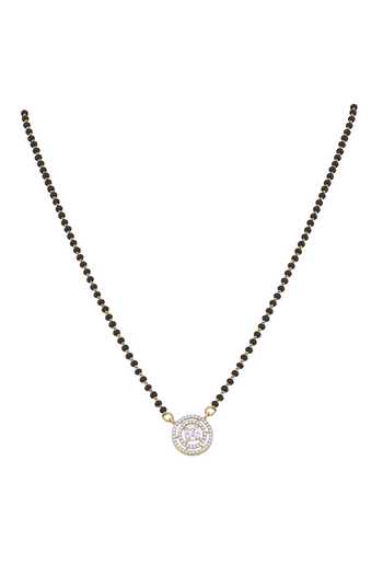Shop Sica Jewellery Black 925 Silver Eranda Mangalsutra at Aza Fashions Shop_Sica Jewellery_Black 925 Silver Eranda Mangalsutra _at_Aza_Fashions
