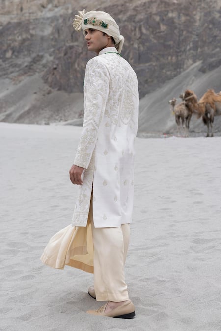 Amit Arora Hand Embroidered Sherwani Kurta Set 