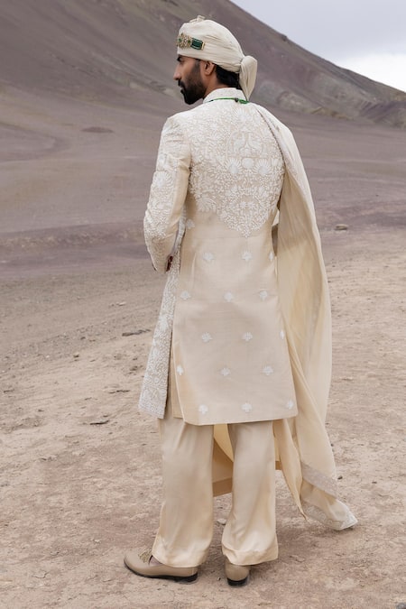 Amit Arora Embroidered Sherwani Kurta Set 