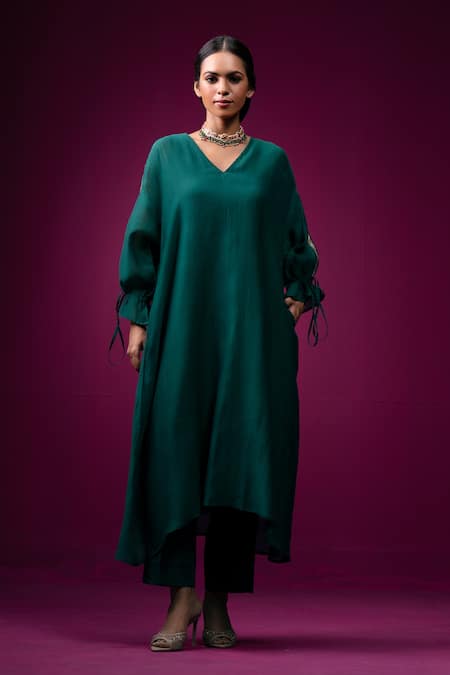 Trendy Tokari Plain Kurta Set
