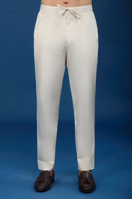 Buy_Countrymade_Olive Green Cotton Embroidery Stitch Work Kurta Set 