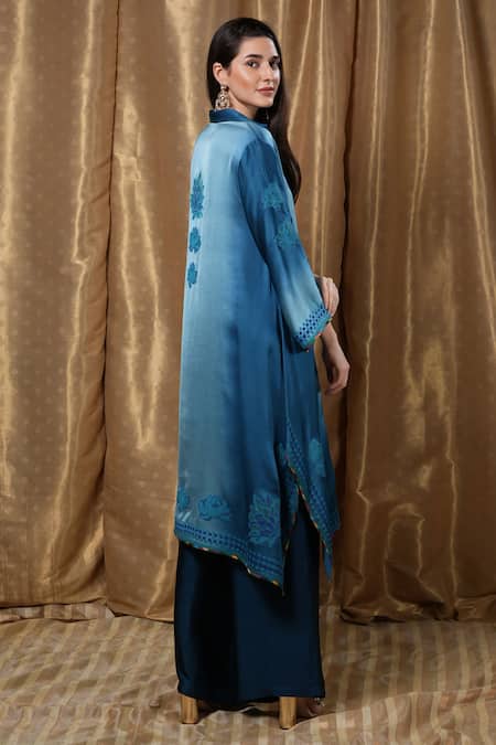 Krishna Mehta Floral Print Tunic 