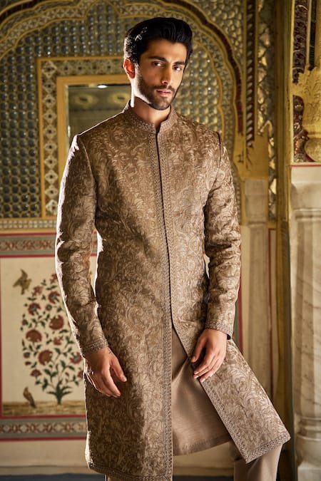 Seema Gujral Embroidered Sherwani Set 