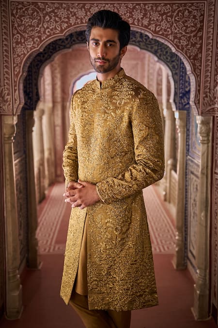 Seema Gujral Embroidered Sherwani Set 