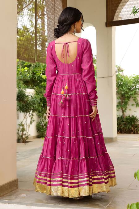 Sanam Zardozi Embroidered Anarkali Set 