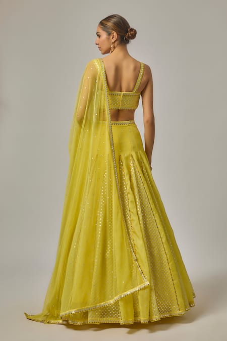 Priyal Prakash Hand Embroidered Lehenga Set 