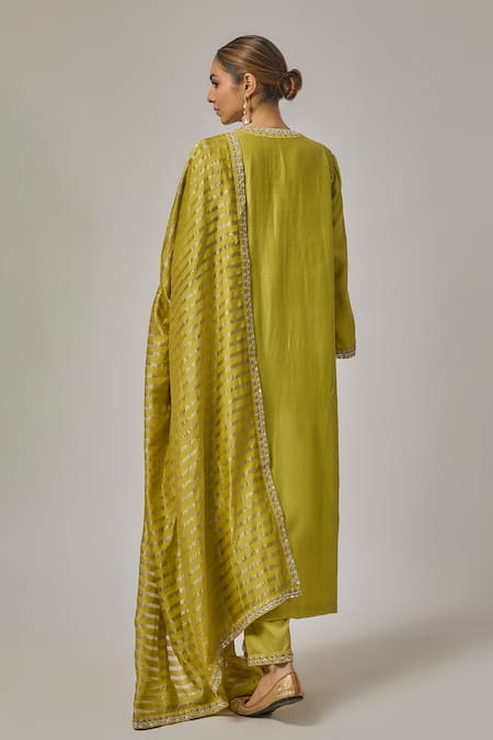 Priyal Prakash Gota Patti Work Kurta Set 